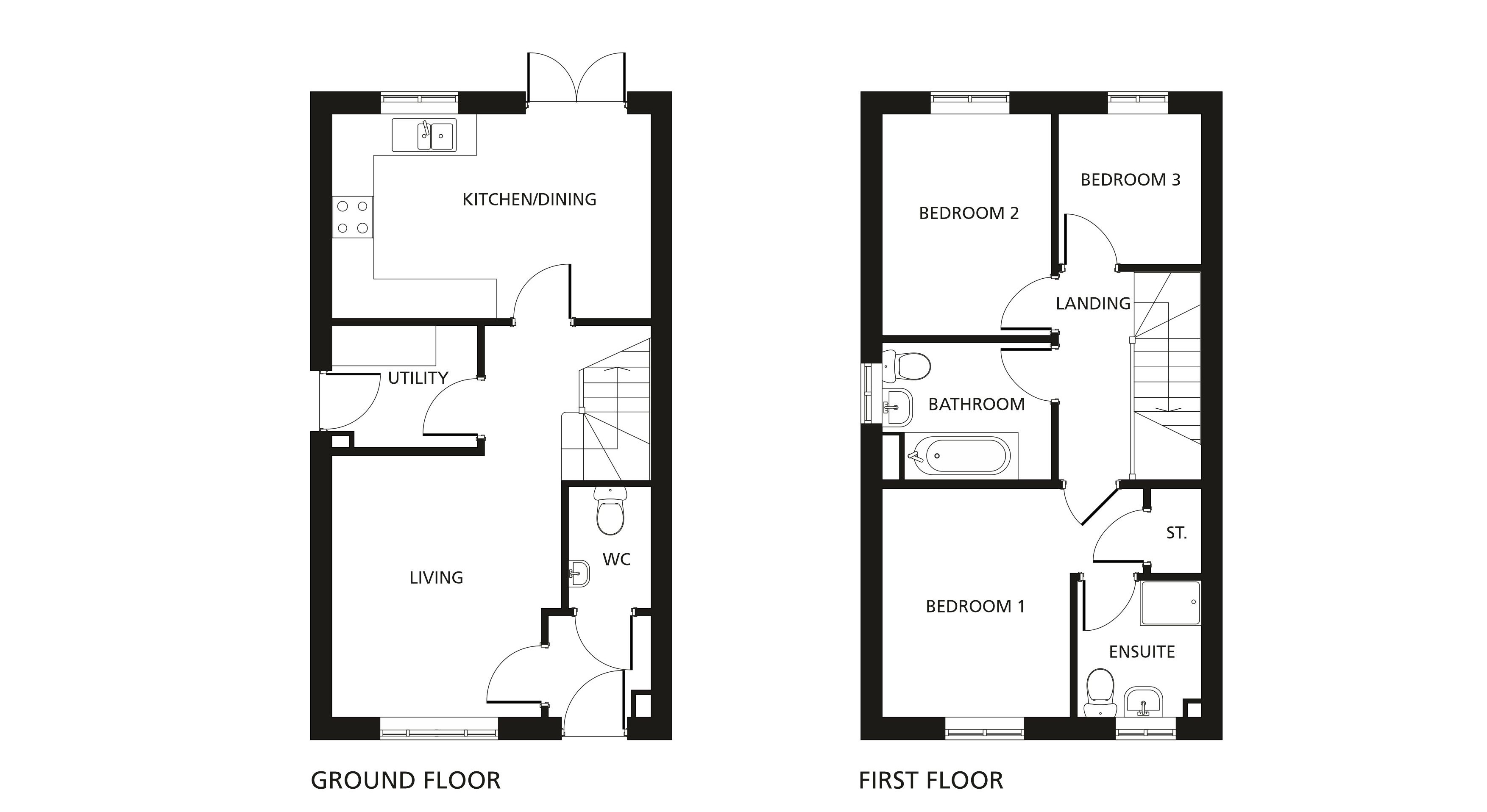 The Beech floorplans