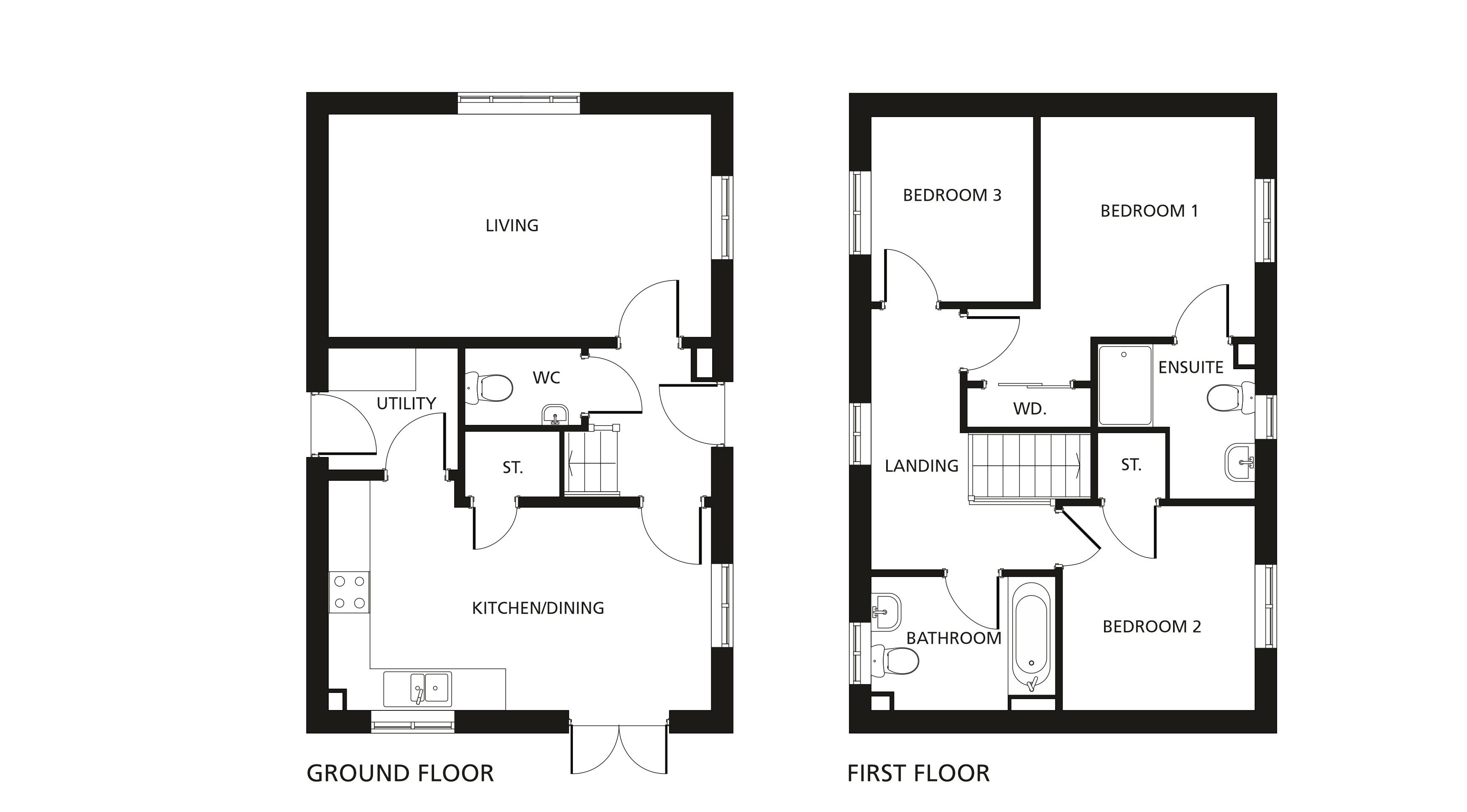 The Buckthorn floorplans