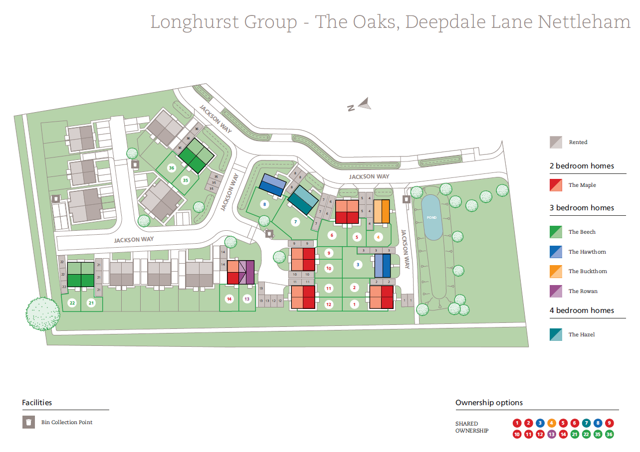 The Oaks Development plan