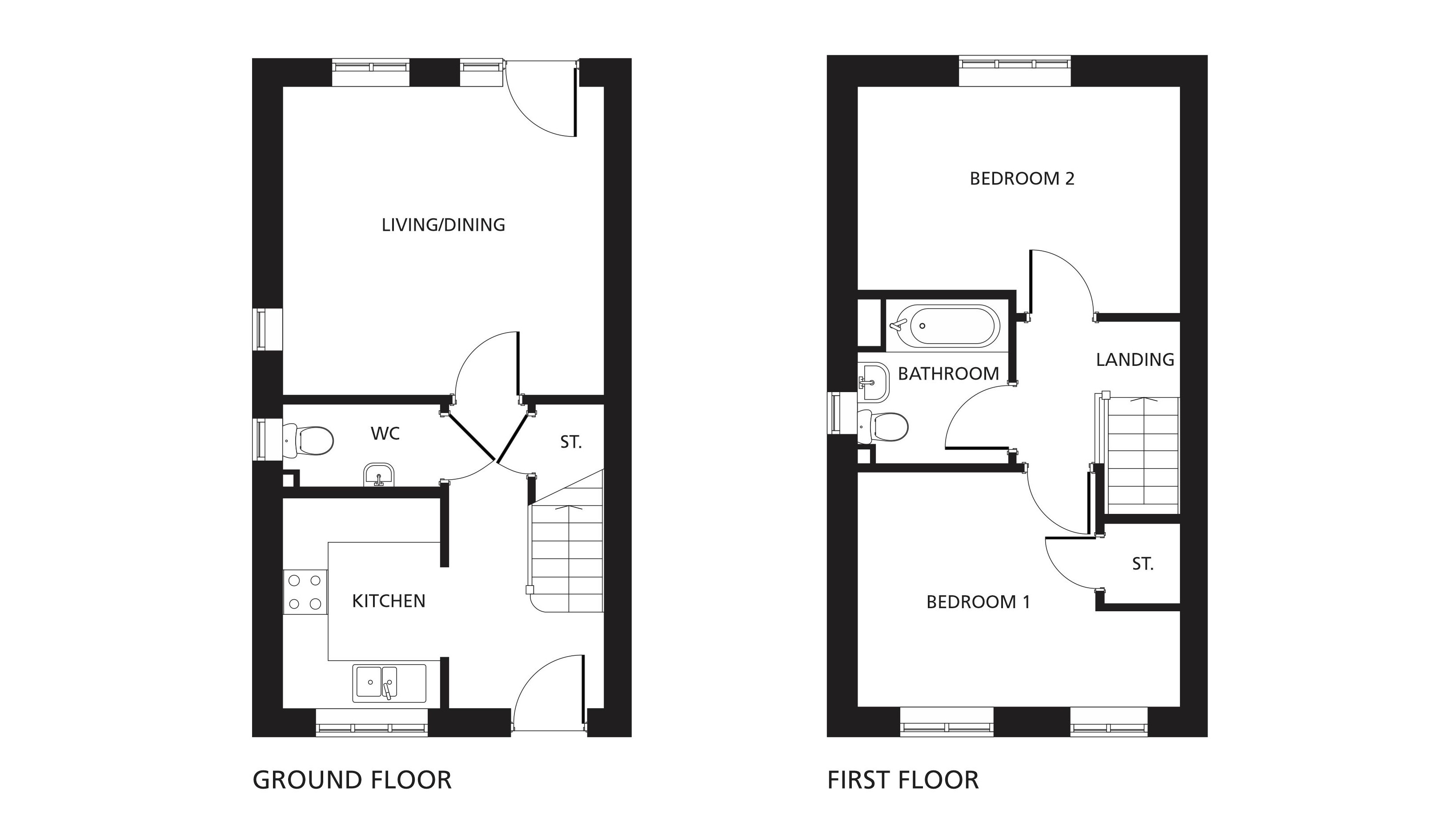 The Wellington floorplan