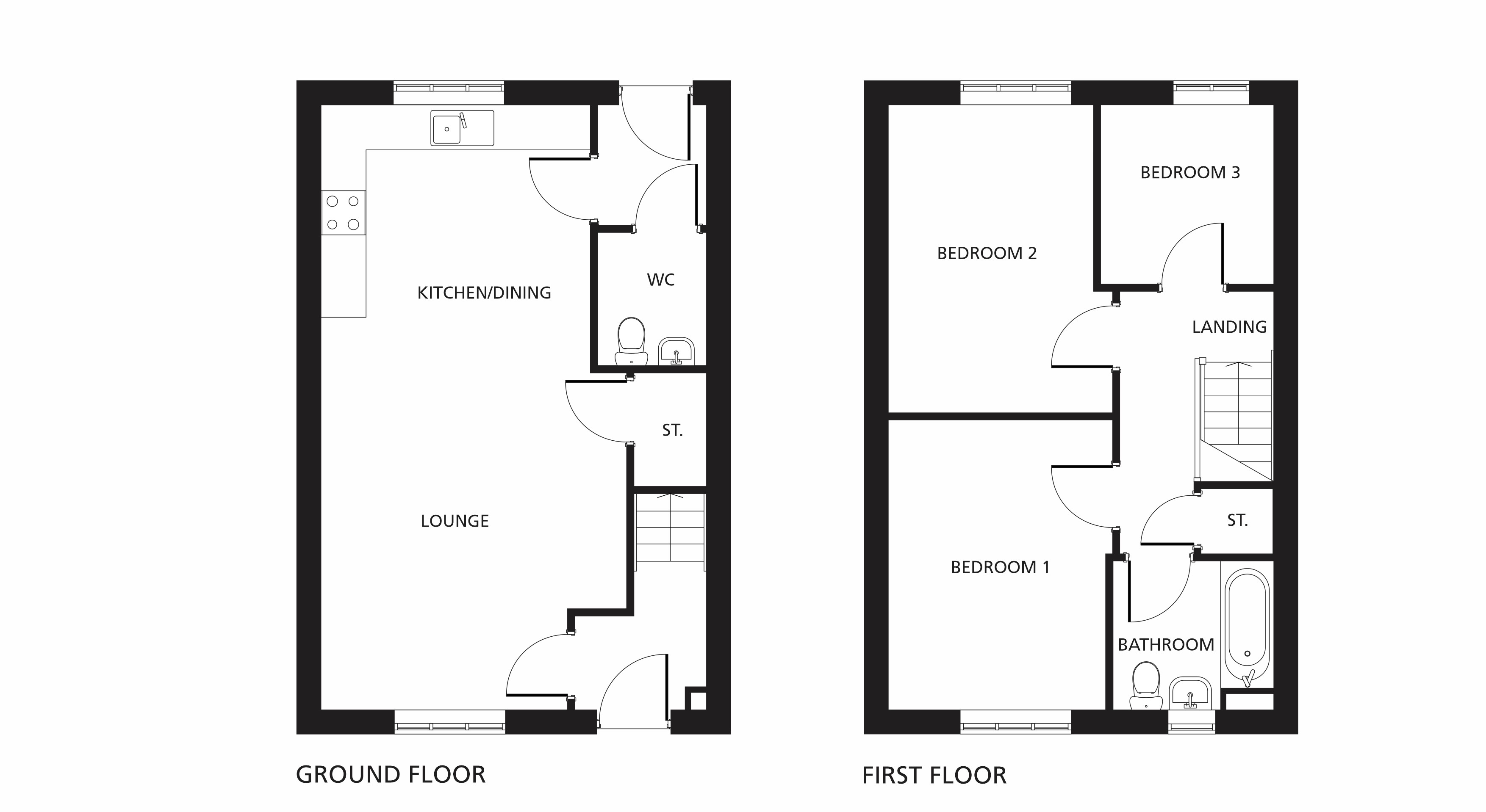 The Langham floorplans