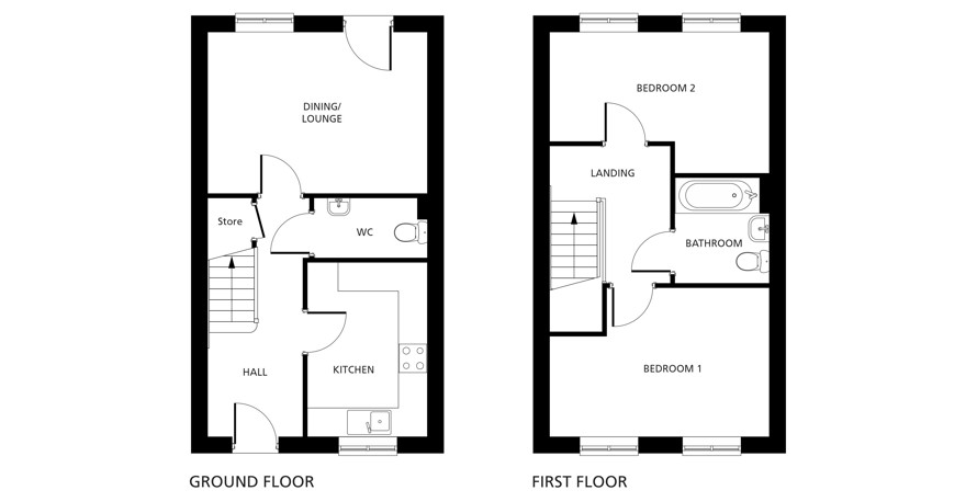 The Coppice floor plans
